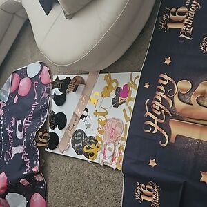 Sweet 16 decorations!!!!😍